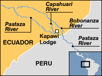 kapawi map