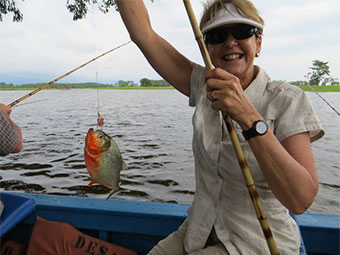 Piranha Fishing,  River Trip