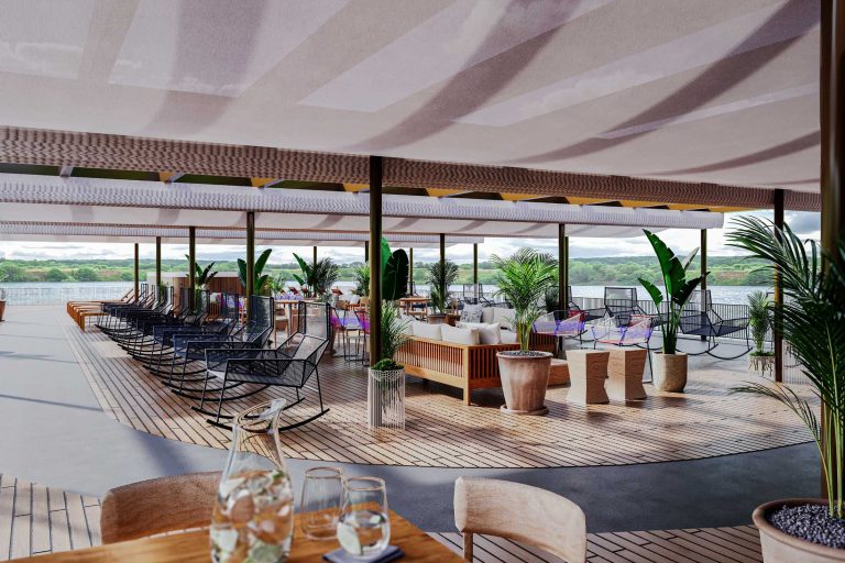 A rendering of the Magdalena sundeck